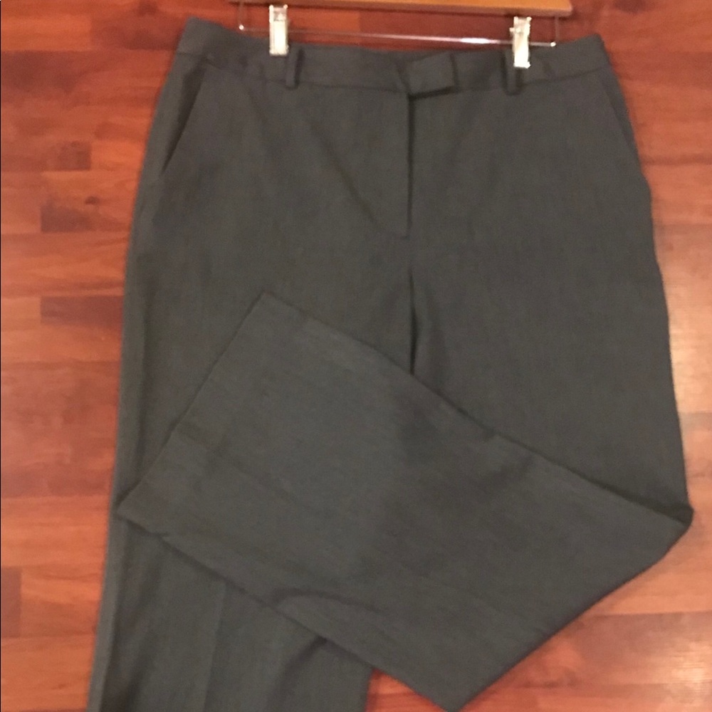 Brooks Brothers “346” Caroline Fit Charcoal Sz 12